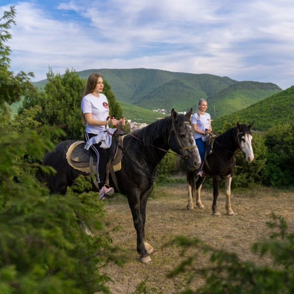 Конные прогулки белая скала