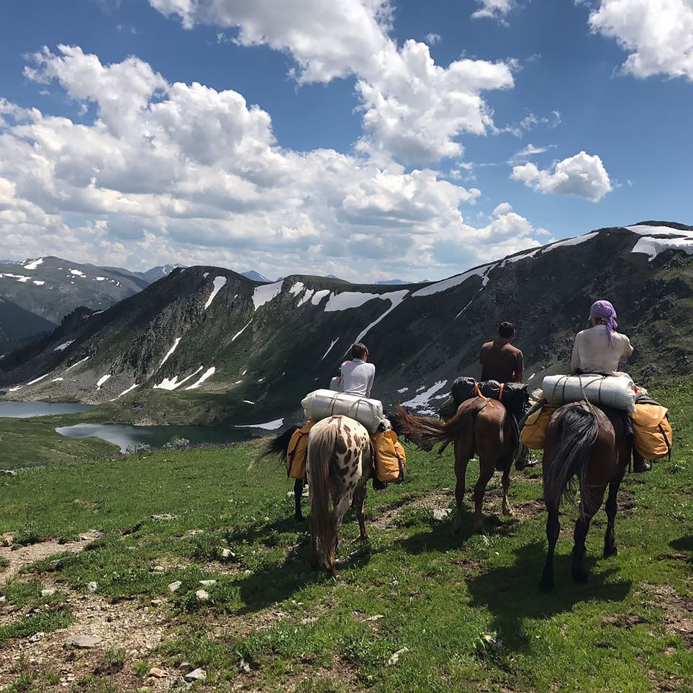 Алтай гора Белуха конный поход
