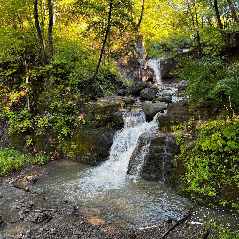 Кравцовские водопады. Приморский край.