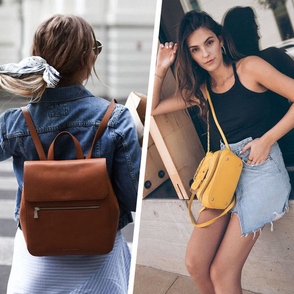Женский рюкзак: как и с чем носить