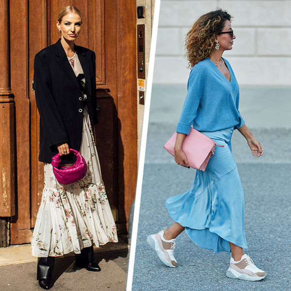 Как носить длинную юбку и не выглядеть бабушкой: 10 трендовых образов