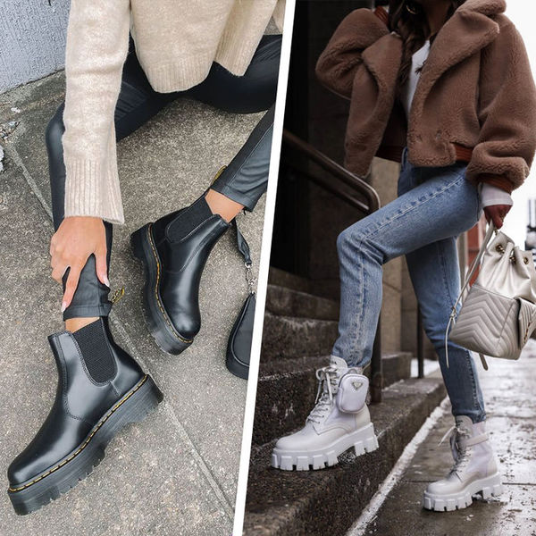 Какие ботинки в моде зимой 2023