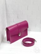 Женская сумка через плечо розовая Divalli A009 fuchsia