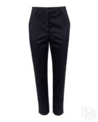 Хлопковые брюки ICONA BY KAOS OP5MR002 черный 40