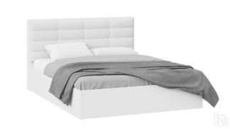Кровать спальная с подъемным механизмом Агата тип 1 (Белый)