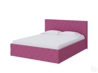 Кровать Fresco 90х200, Рогожка (Savana Berry (фиолетовый))