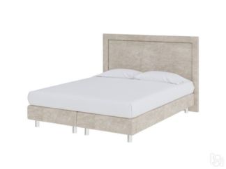 Кровать London Boxspring Elite 140х200, Велюр (Лофти Тауп)