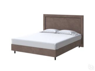 Кровать London Boxspring Standart 160х200, Велюр (Monopoly Горячий шоколад