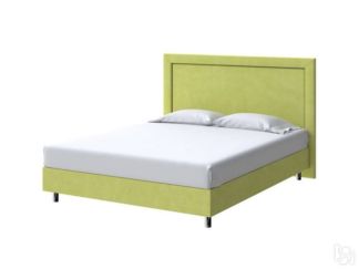 Кровать London Boxspring Standart 200х200, Рогожка (Тетра Яблоко)