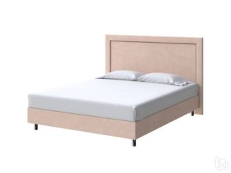 Кровать London Boxspring Standart 180х200, Рогожка (Тетра Имбирь)