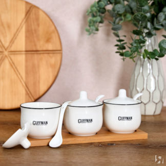 Набор из 3-х керамических баночек Ceramics CozyHome