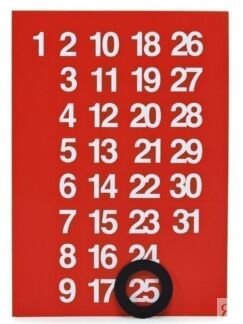 THE POUNDSHOP Магнитный календарь 8764