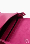Женская сумка кросс-боди из натуральной кожи фуксия A002 fuchsia grain