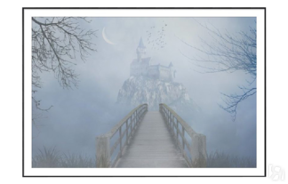 Постер «Замок в тумане №1» (67 х 97 см) Ангстрем