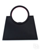 Кожаная сумка Les petits joueurs TRT-N01NCAL черный+красный UNI