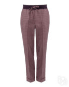 Шерстяные брюки P.A.R.O.S.H. LIONED230386 розовый+принт xs