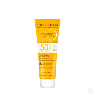 Солнцезащитное молочко для чувствительной кожи лица и тела SPF50+ Photoderm