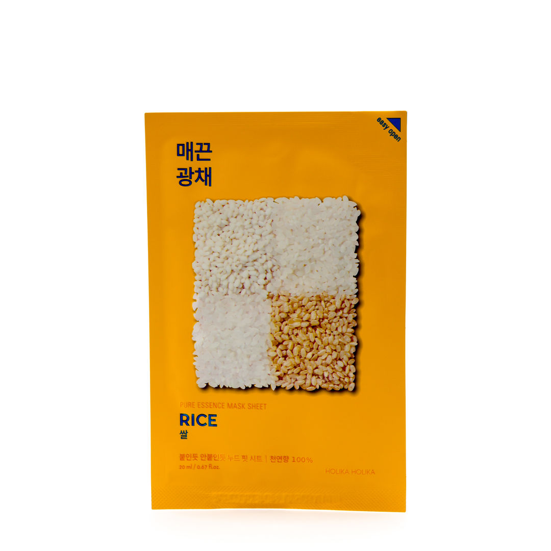 Тканевая маска против пигментации для лица Rice Luminating 1 шт
