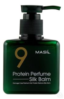 Несмываемый бальзам для волос 9 Protein Perfume Silk Balm 180 мл Masil