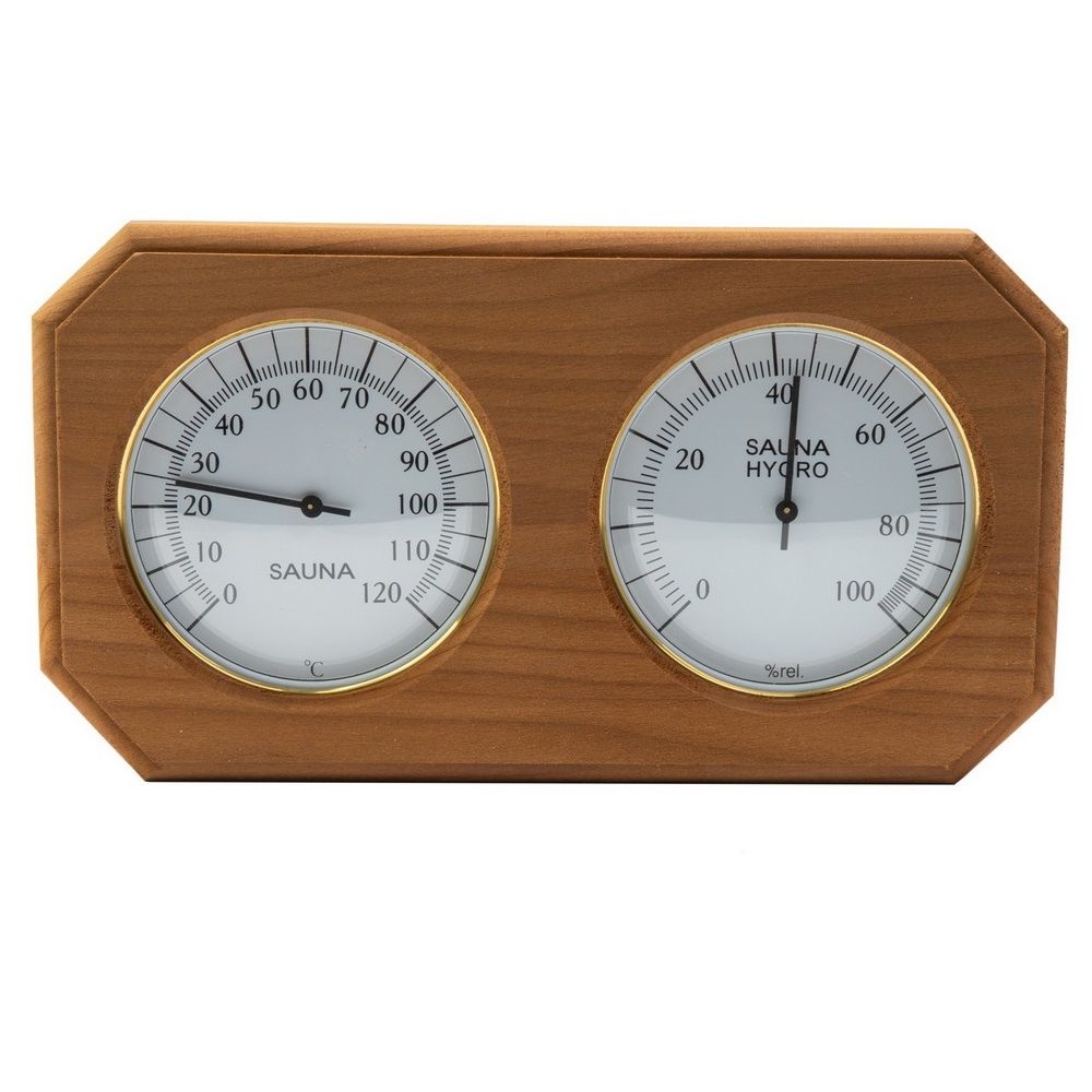 Термометр гигрометр для бани TH-22-T (термолипа)