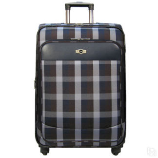 Чемодан borgo antico ba6093 23 blue brown чемодан