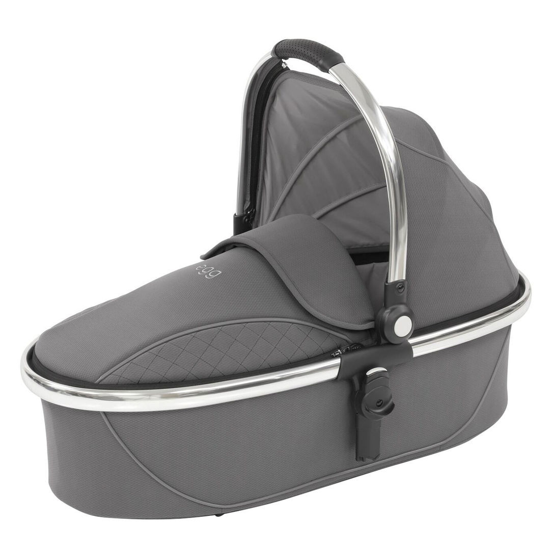 Люлька egg Stroller Egg Carrycot Anthracite & Chrome Frame фото 1