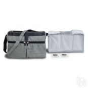 Cумка All Purpose Caddy, Grey Marle, серая, 10x32x24 см Valco Baby фото 4