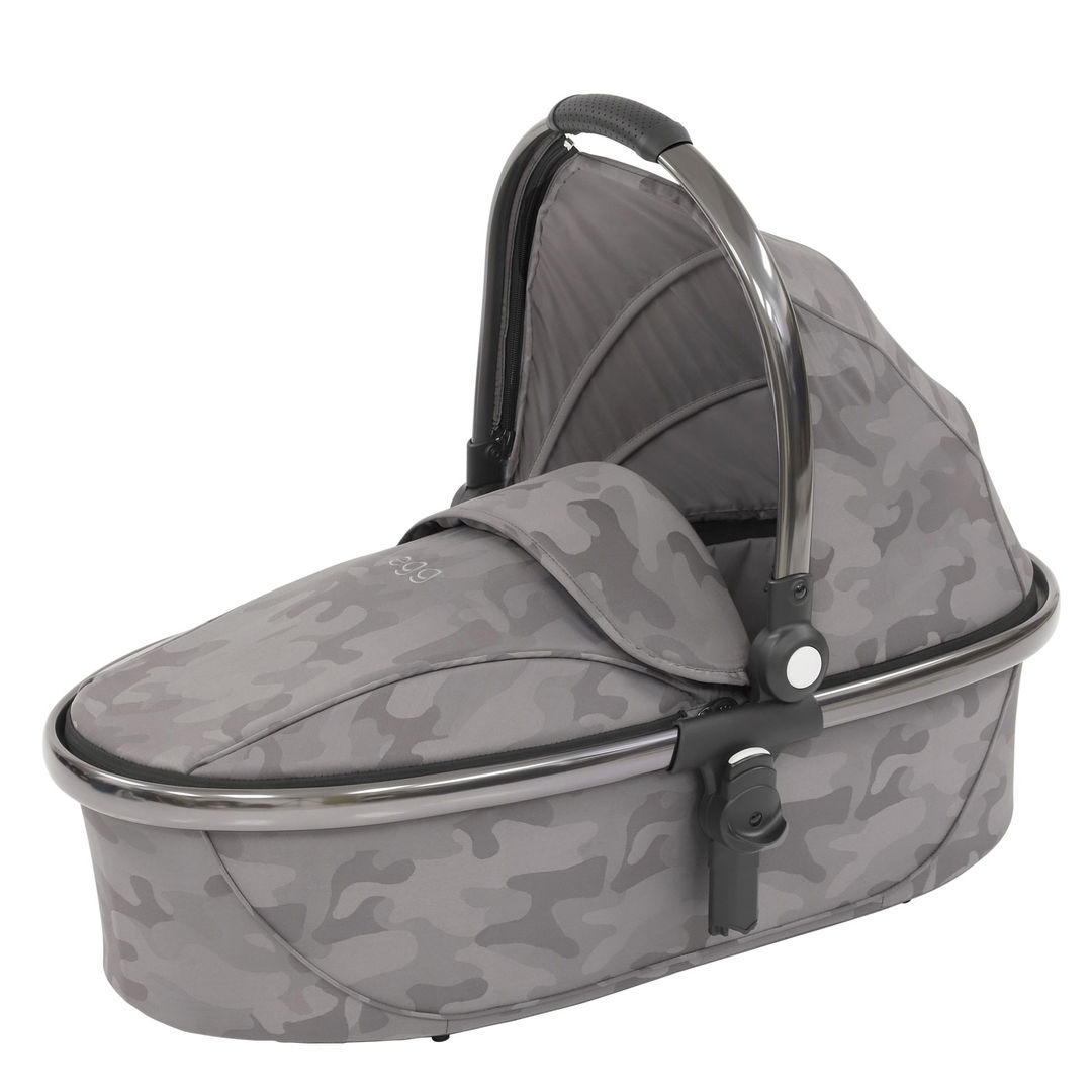 Люлька egg Stroller Carrycot Camo Grey & Anodised Frame фото 1