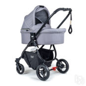 Люлька Q Bassinet для Trimod X, Snap 4 Ultra, Quad X / Cool Grey Valco Baby фото 5