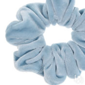 Голубая бархатная резинка для волос Rena Chris детская