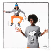 Хлопковая толстовка Lacoste X PEANUTS Unisex фото 1