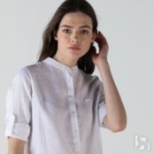Льнаная рубашка Lacoste