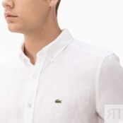 Рубашка Lacoste из льна фото 4