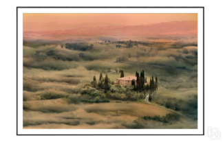 Постер «Дом среди туманных холмов» (44 х 62 см) Ангстрем