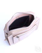 Женская кожаная сумка через плечо бежевая A017 beige