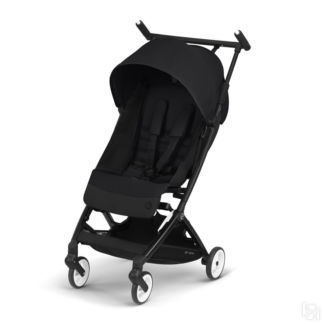 Прогулочная коляска Libelle Deep Black с дождевиком CYBEX