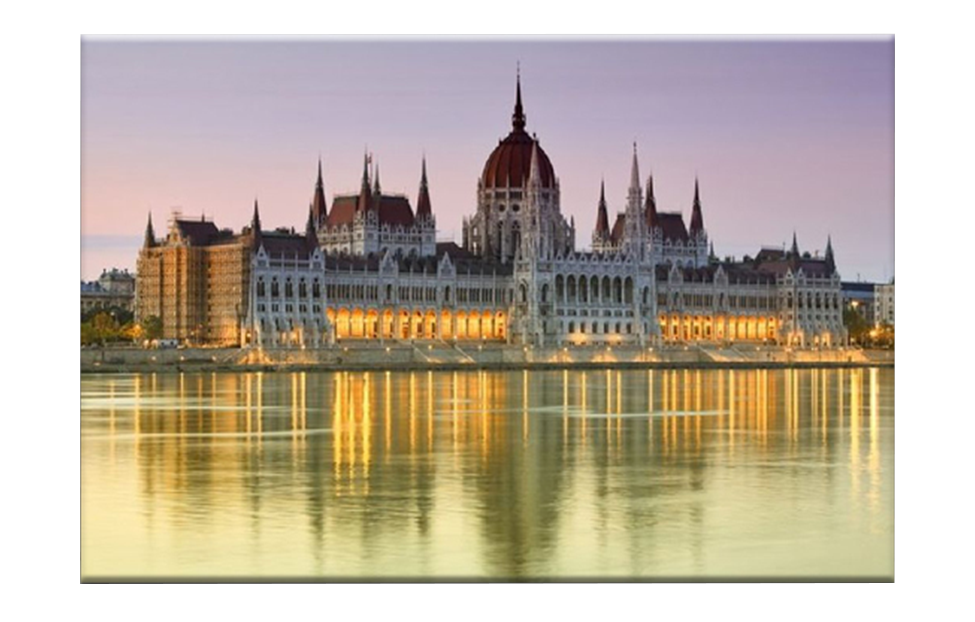 Картина «Здание венгерского парламента» (60 х 80 см) Ангстрем