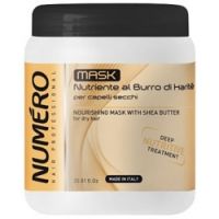 Brelil Numero Shea Butter - Маска с маслом карите для сухих волос, 1000 мл B080145 фото 1