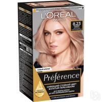 Loreal Paris Preference - Краска для волос, оттенок 8.23 Розовое Золото, 17