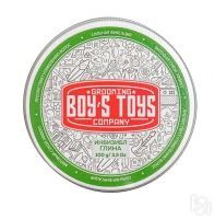 Boys Toys - Глина для укладки волос средней фиксации с низким уровнем блеск