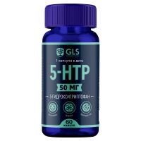 GLS - 5-HTP с экстрактом шафрана, 60 капсул