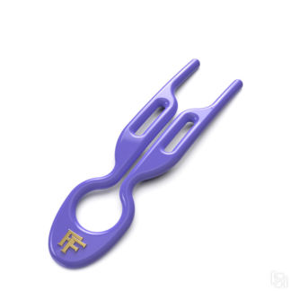 Набор заколок №1 Hairpin, цвет фиолетовый 3 шт
