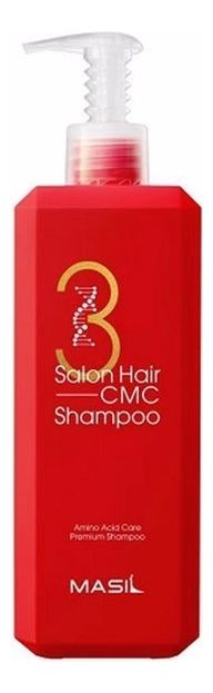 Восстанавливающий шампунь для волос с керамидами 3 Salon Hair CMC Shampoo фото 1