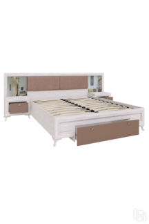 Кровать двуспальная с ортопедическим основанием 1600 Саванна М06