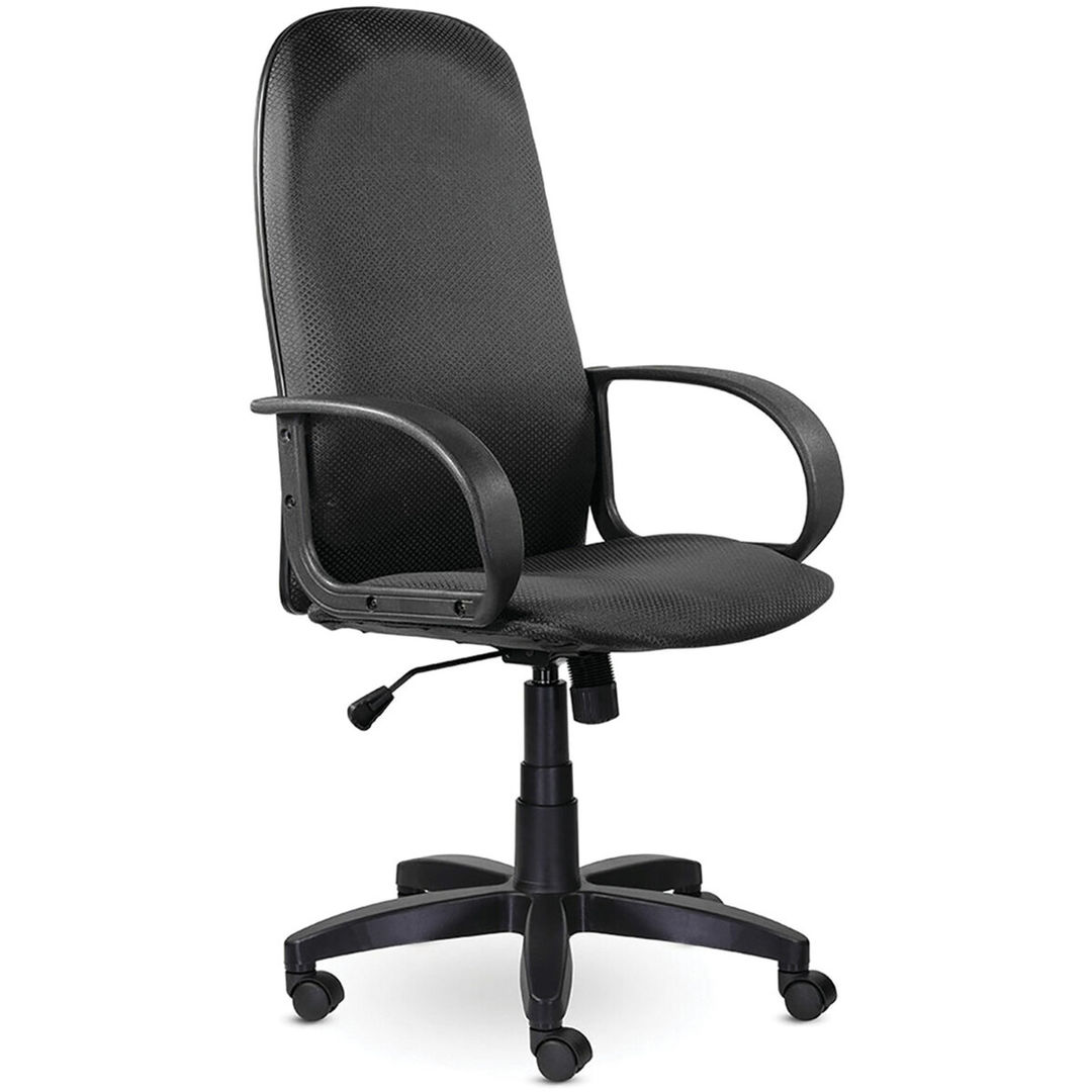 Кресло офисное BRABIX Praktik EX-279 серое, ткань JP, кожзам