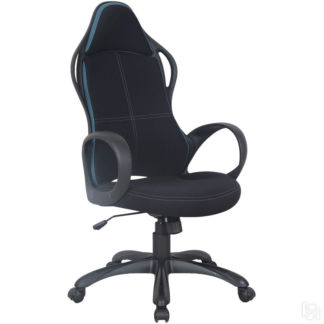 Кресло офисное BRABIX PREMIUM Force EX-516 черное, вставки синие