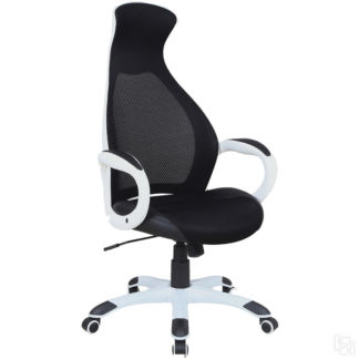 Кресло офисное BRABIX PREMIUM Genesis EX-517 черное, пластик белый
