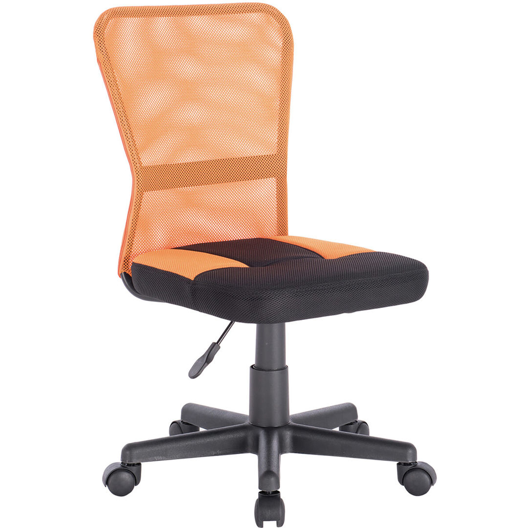 Кресло компактное BRABIX Smart MG-313 черное/оранжевое