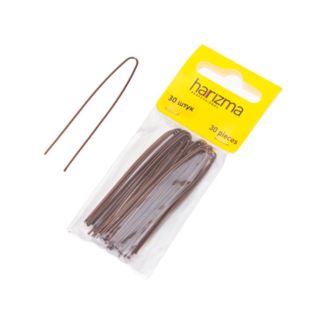 Шпильки 60 мм прямые коричневые (h10542-04B, 250 г)