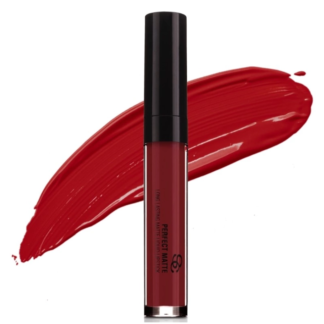 Стойкая матовая жидкая помада для губ Perfect Matte (PM06, 06, flame red, 1